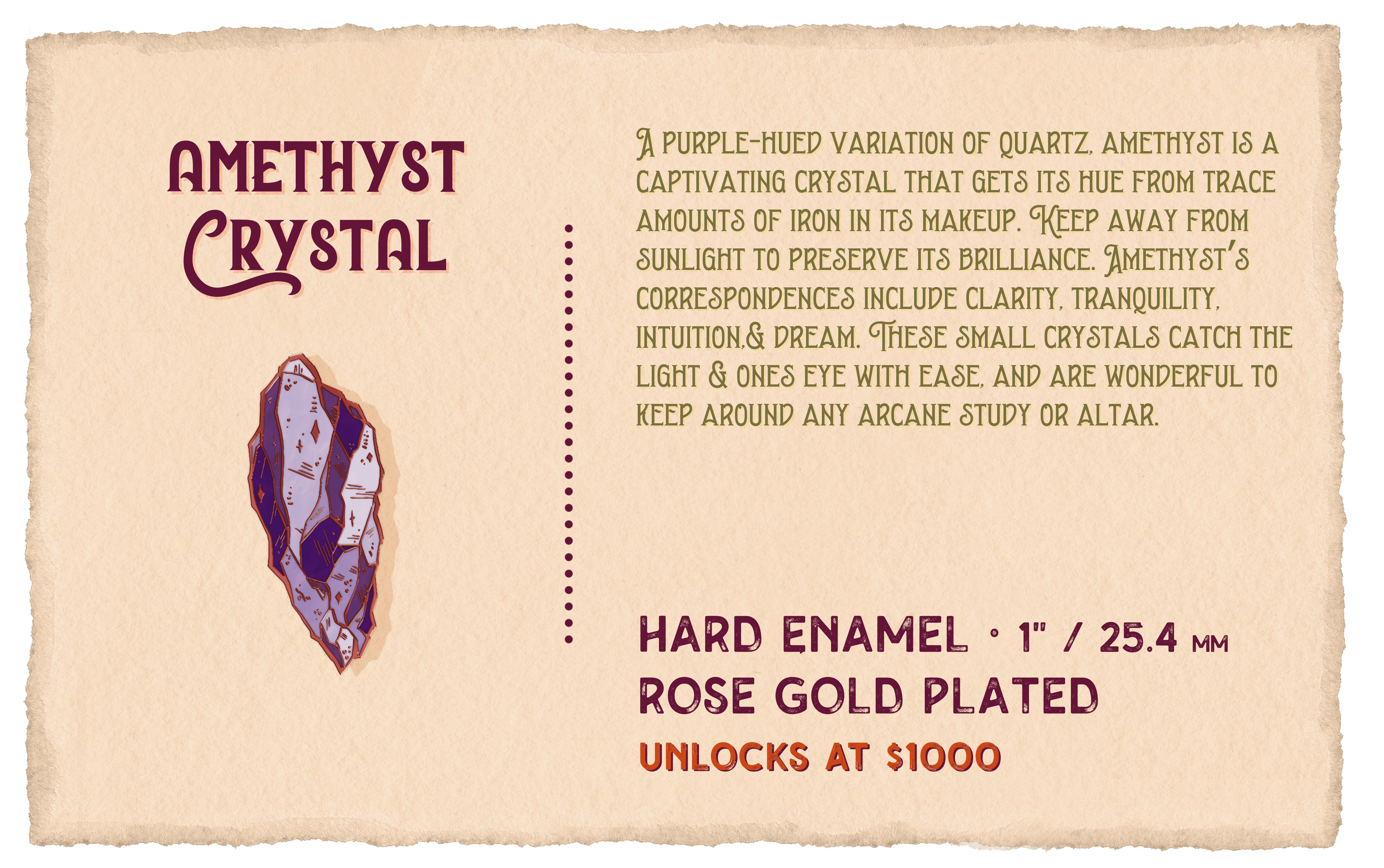 ✨ Amethyst Crystal ✨