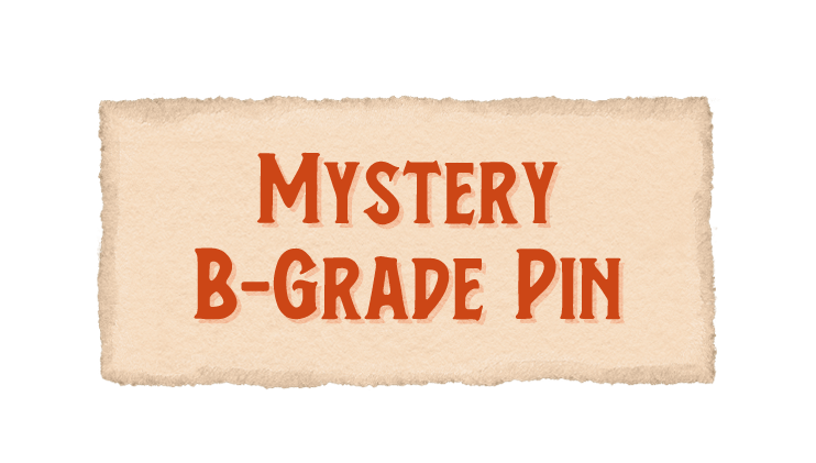 🔮 Mystery B-Grade Pin 🔮