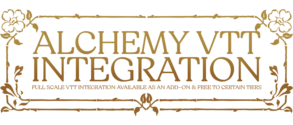 Alchemy VTT Partnership!