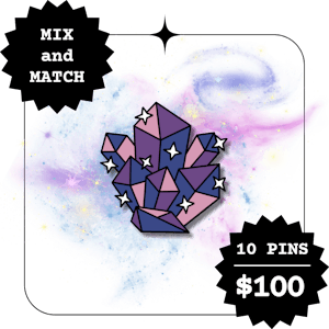TEN [10] pins of your choice (Mix and Match)
