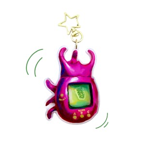 Shaker Bug Keychain of Your Choice