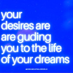 "your desires are guiding you" (Digital Wall Print)