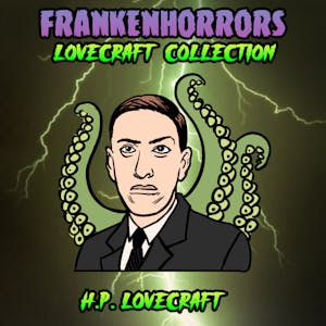 Frankenhorrors "Lovecraft Collection" H.P. LOVECRAFT 1.5" enamel pin
