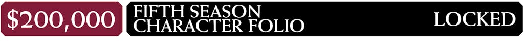 $200,000: FIfth Season Character Folio - Locked