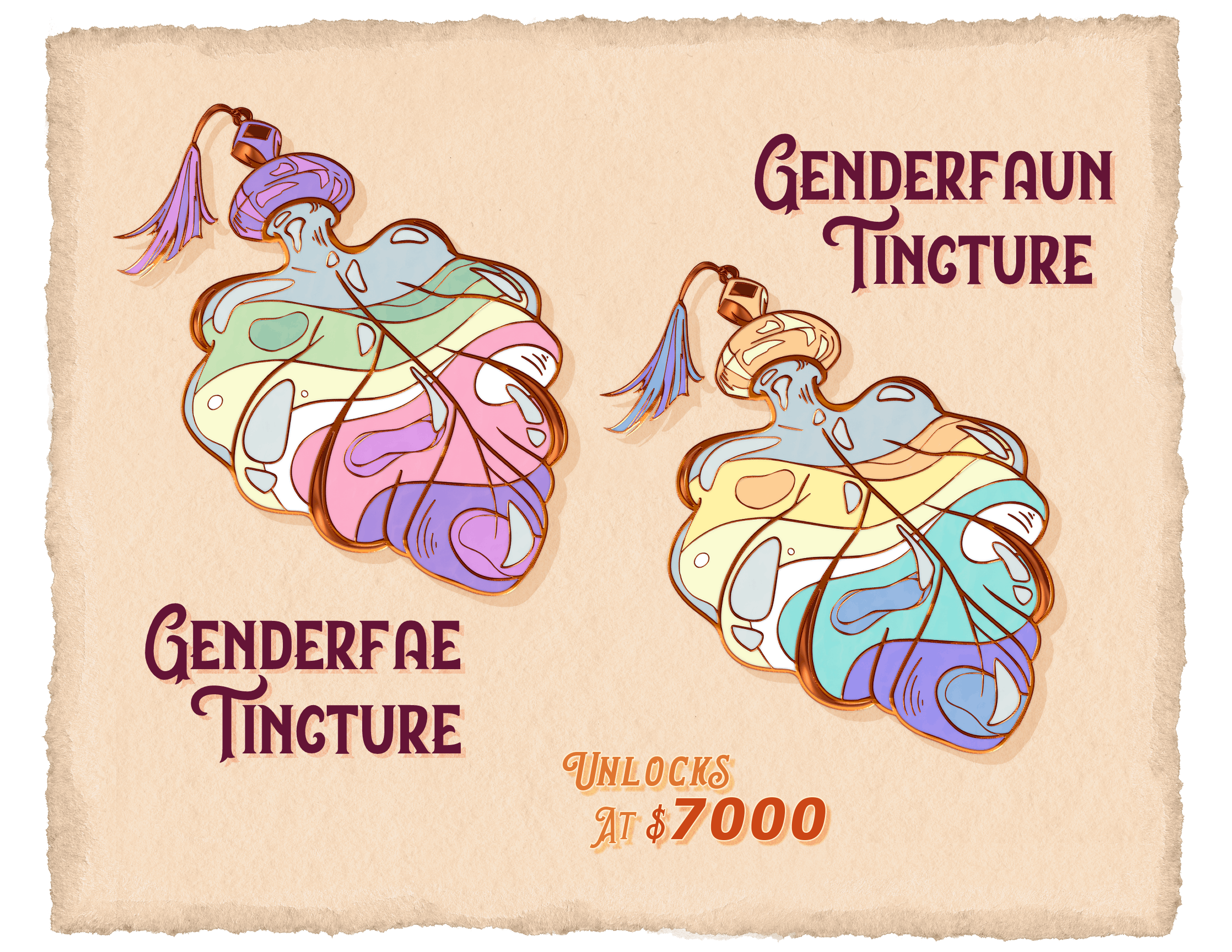🧚‍♀️ Genderfae & Genderfaun Tinctures 🦌
