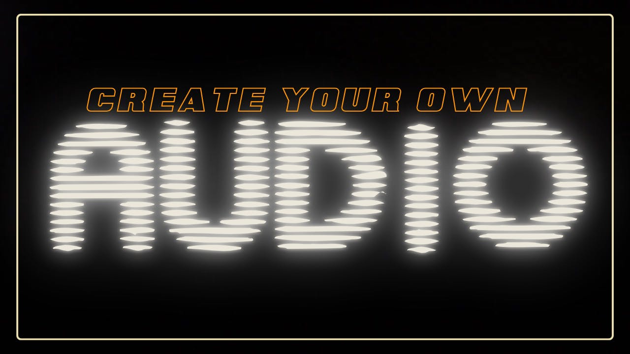 Create your own Audio Voidstream