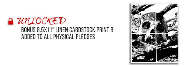 Bonus linen cardstock art print B