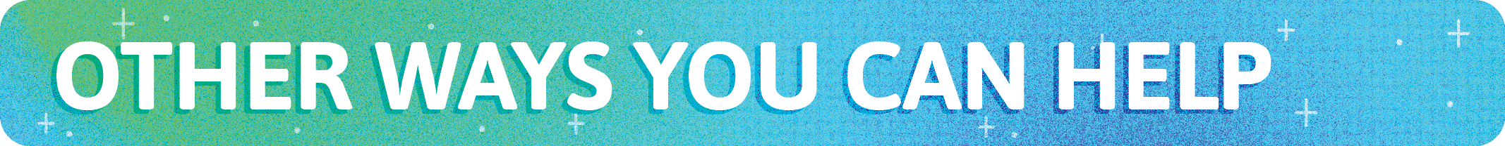 Other Ways You Can Help