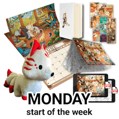 ALL IN - MONDAY Calendar + All Items