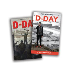D-Day bundle: Comic, Millennials Guide, Hardcover Book