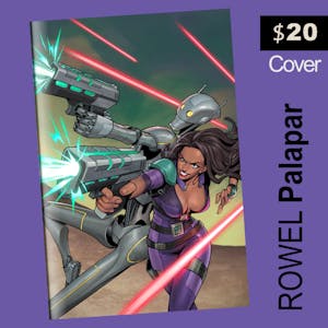 Alicia Carter #3 Rowel Palapar Cover (Virgin)
