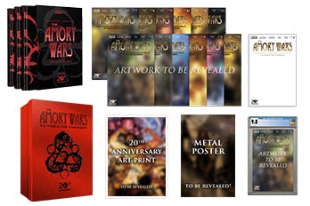 Complete THE AMORY WARS: NO WORLD FOR TOMORROW 20th Anniversary BOOM! Elite Red Set