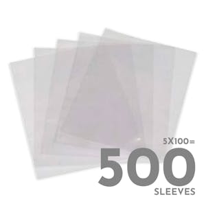 Square Sleeve (5 Packs) - 500 Sleeves