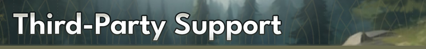 Third-party Support