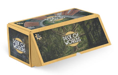 Folding Storage Box: Tree (Worlds) Design