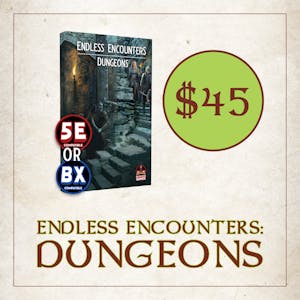 Endless Encounters: Dungeons 5e Hardcover