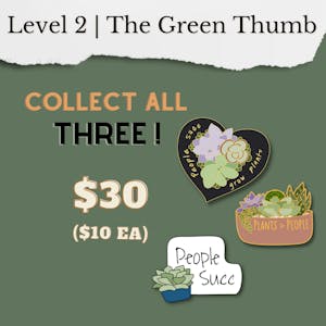 The Green Thumb | 3 Pins