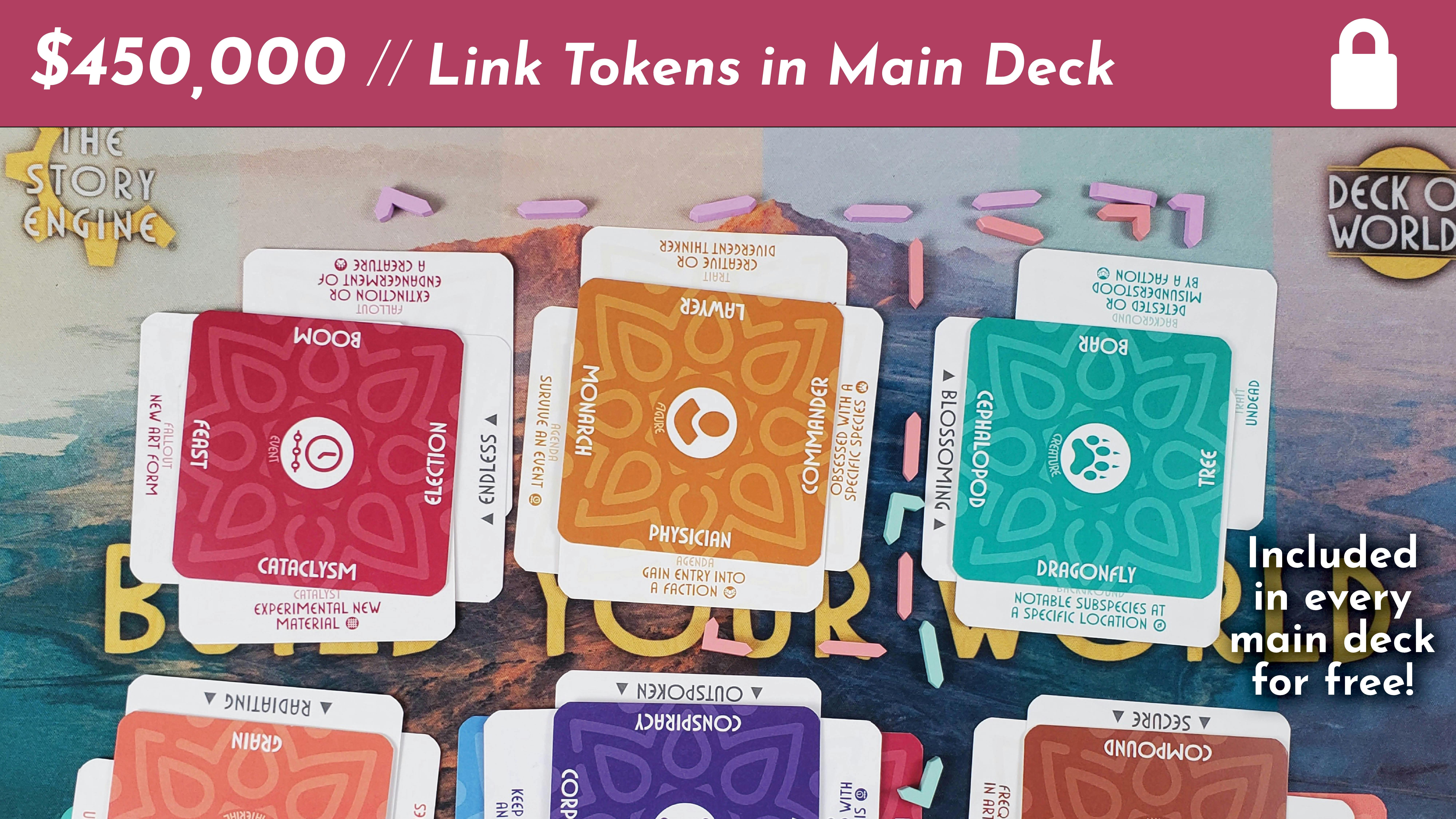 Unlock Link Tokens for Lore Master's Deck