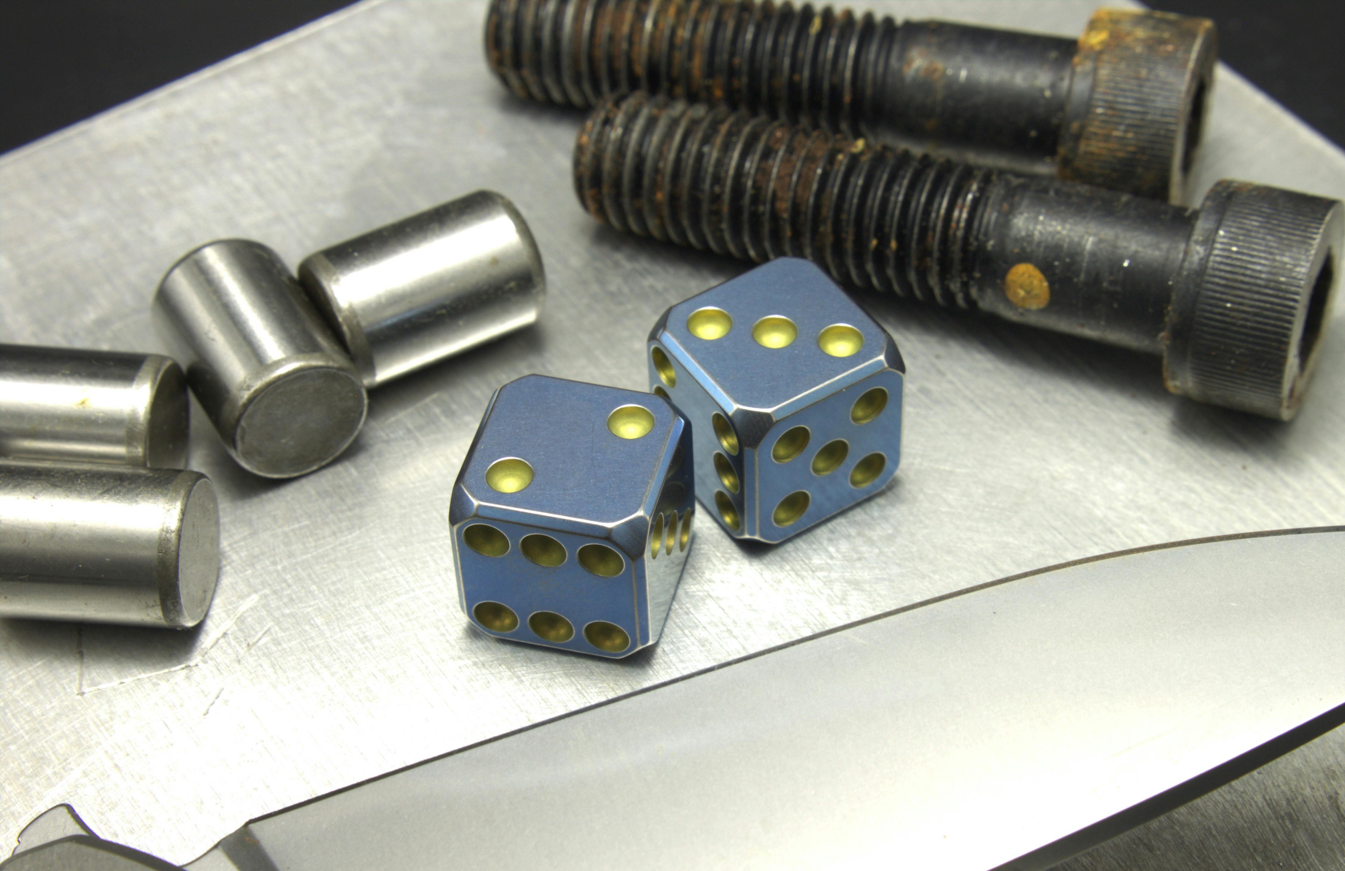Titanium Vault Dice