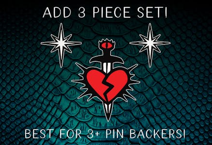 Add 3 Piece set of Mini Pins!