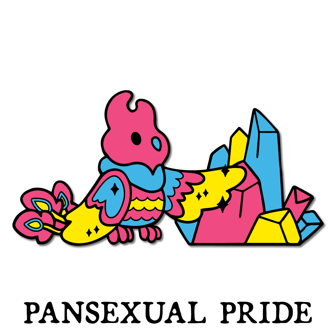 PIN - Blaze in Pansexual Pride