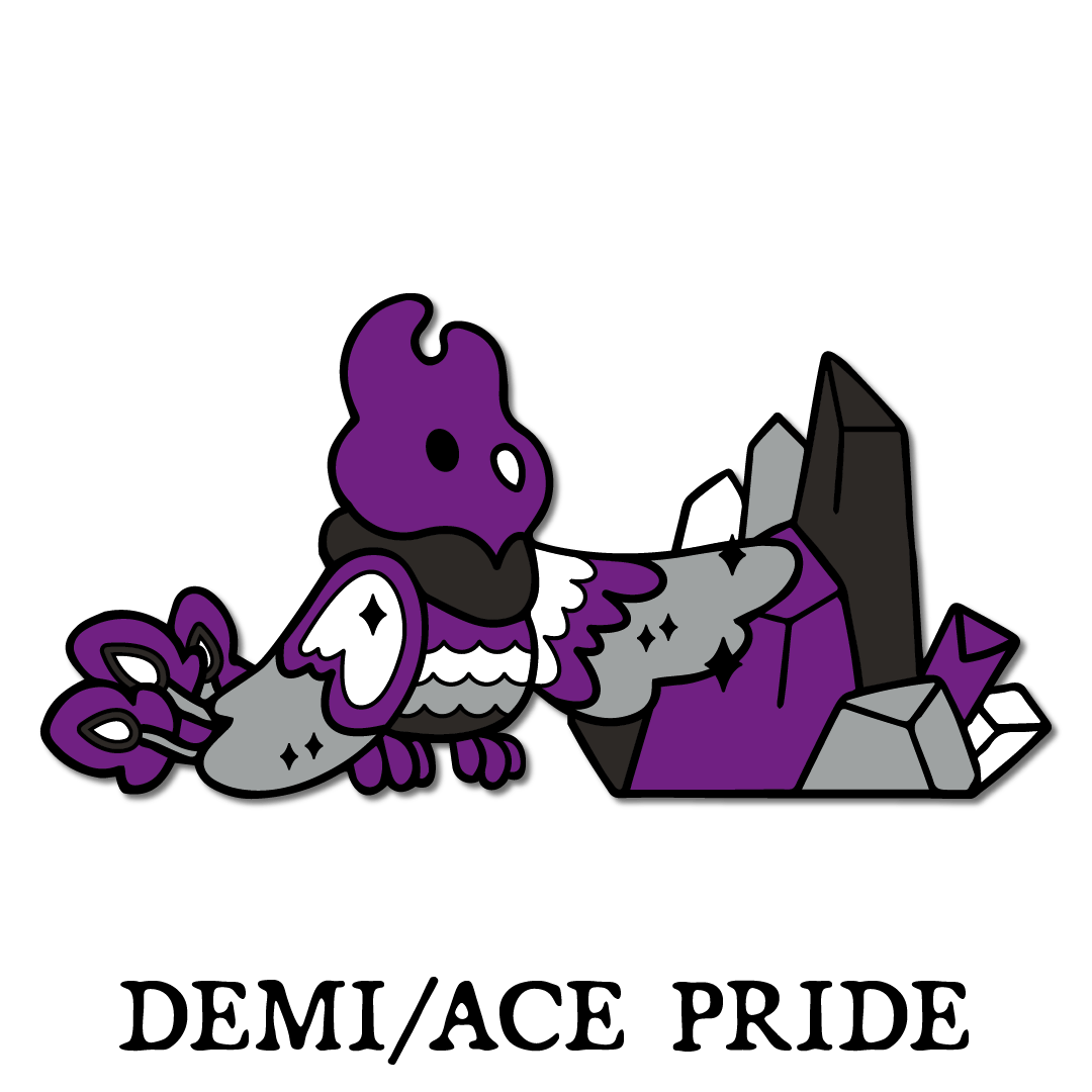 PIN - Blaze in Demi/Ace Pride