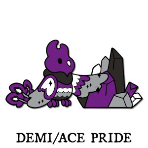 PIN - Blaze in Demi/Ace Pride