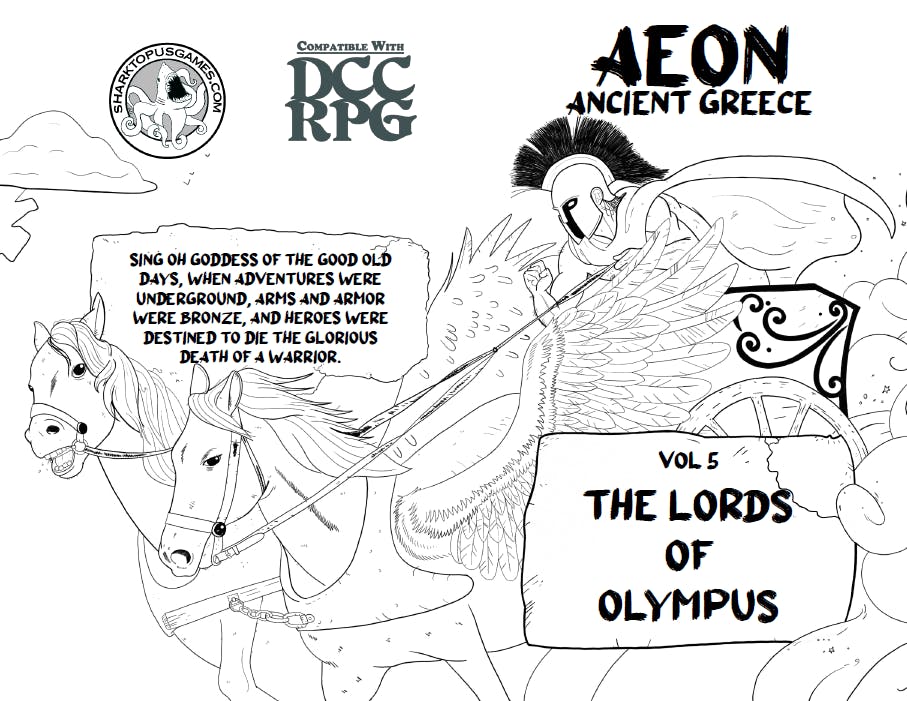 Extra Copy of AEON Volume 5 "The Lords of Olympus"