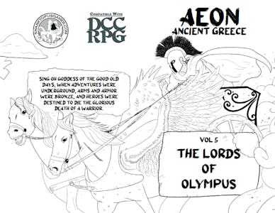 Extra Copy of AEON Volume 5 "The Lords of Olympus"