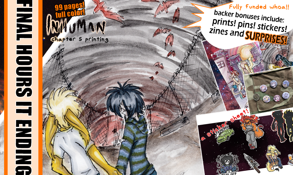 Launch Party | Inhuman Chapter 05 in print - BackerKit