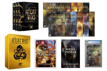 Complete THE AMORY WARS: NO WORLD FOR TOMORROW 20th Anniversary Gold Set