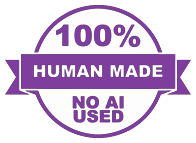 100% Human Made: No AI Used