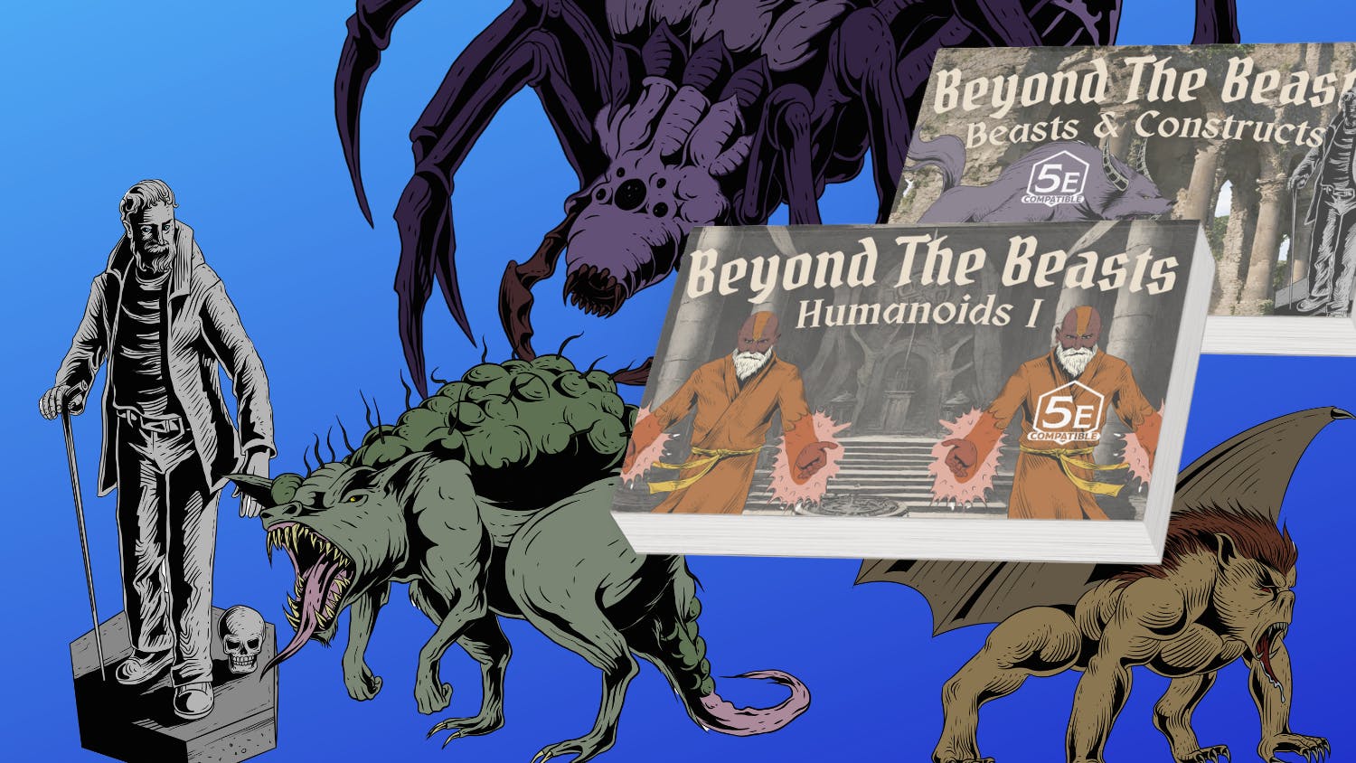Beyond the Beasts: Monster Cards for Endless Adventures!