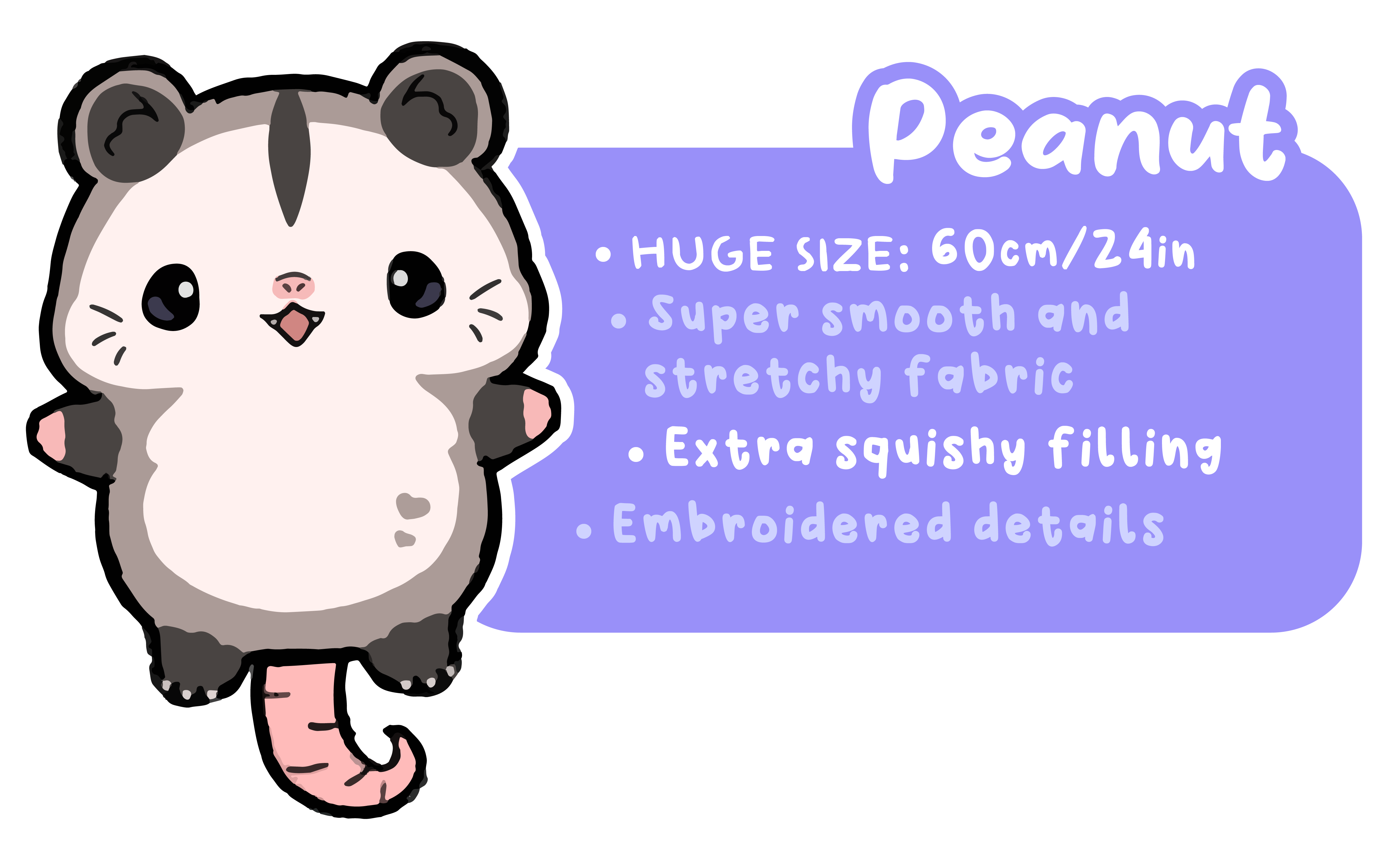 Peanut - Big plush
