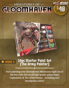 Miniatures of Gloomhaven: Paint Set 10pc/18mL (The Army Painter)