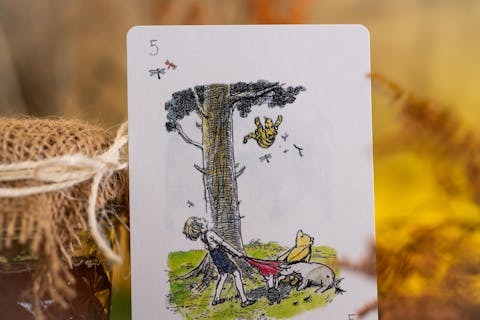 Winnie the Pooh's Classic Playing Cards and Plushies