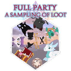 Full Party + A Sampling Of Loot
