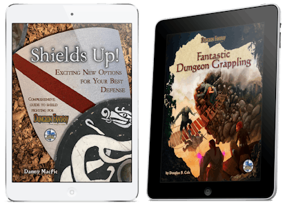 Shields Up + Fantastic Dungeon Grappling (PDF only)