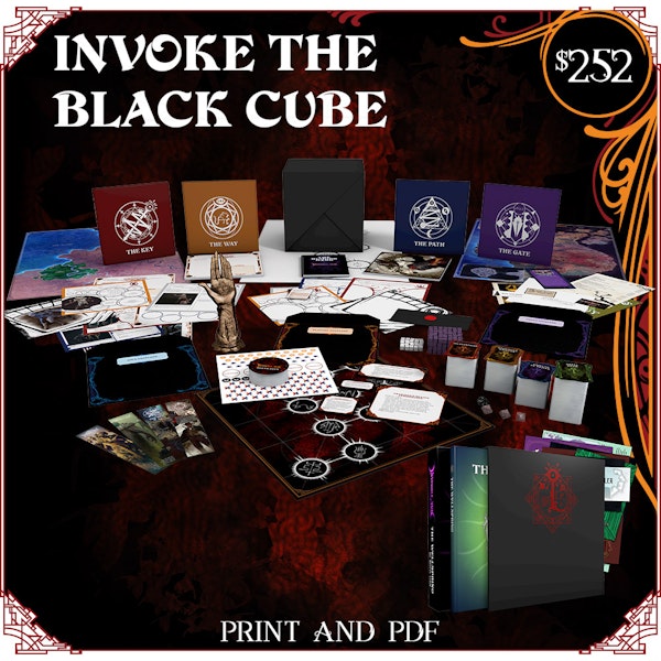 Invoke the Black Cube-The Black Cube in print and PDF. Includes the Wellspring.