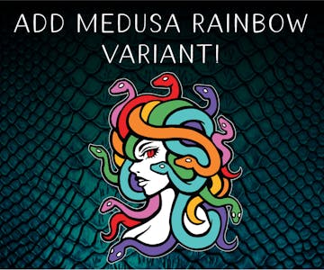 Medusa Rainbow variant pin! 🌈🐍