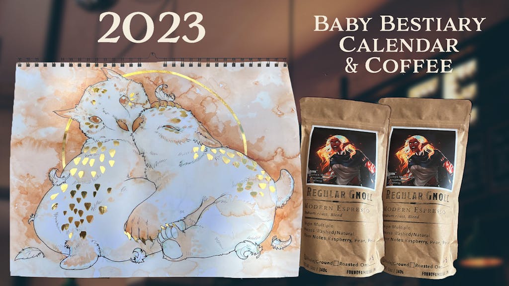 Baby Bestiary 2023 Calendar