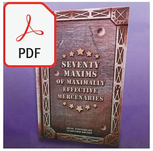 PDF  book  of SEVENTY MAXIMS OF MAXIMALLY EFFECTIVE MERCENARIES