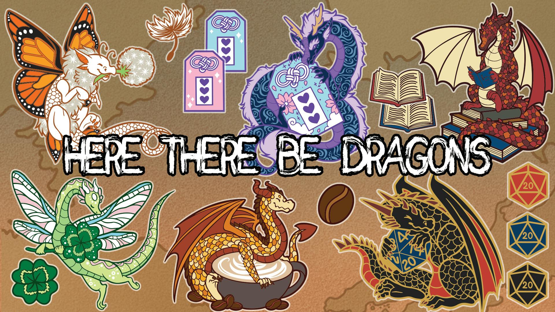 Here There Be Dragons - Tiny Hoarders!
