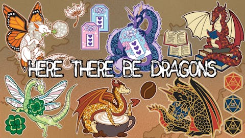 Here There Be Dragons - Tiny Hoarders!