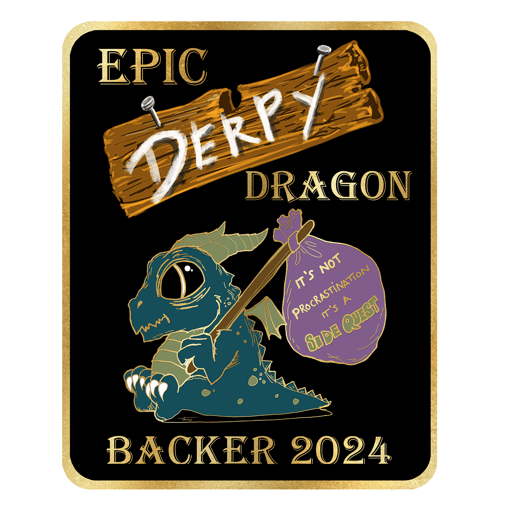 Unlock a FREE pin for all backers!