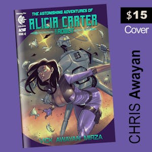Alicia Carter #2 Chris Awayan Cover