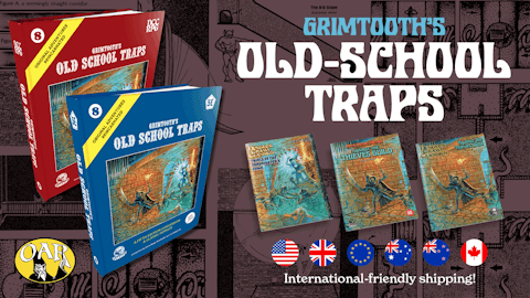 Grimtooth's Old-School Traps for 5E and DCC