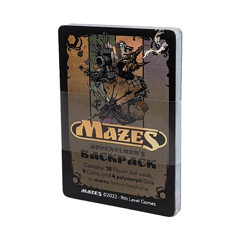Mazes Backpack Card Deck