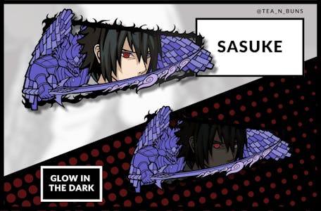 [Vengeance Eyes] Sasuke Enamel Pin