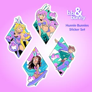 Hunnie Bunnies Sticker Sheet